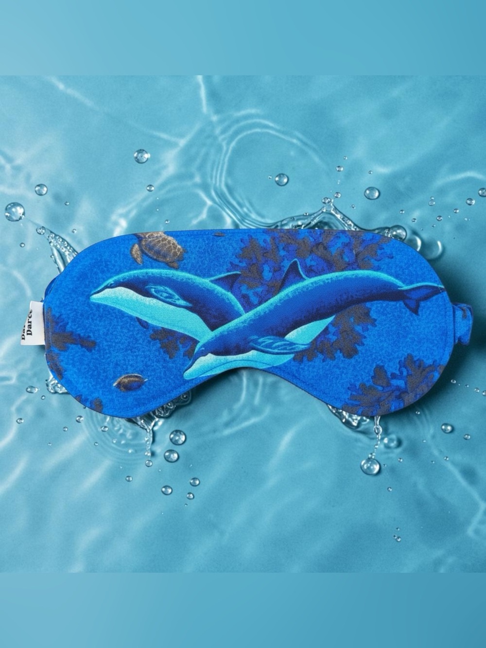 Whale Print Kids Sleep Mask